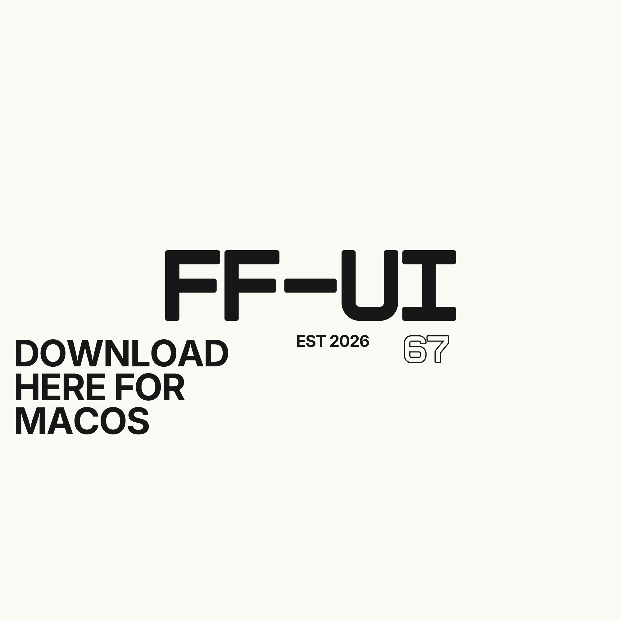 Download FFui for macOS